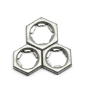 M8 DIN7967 Carbon Steel Spring Steel Zinc Finish Self-Locking Hex Pal Nut Securing Nut Counter Nuts